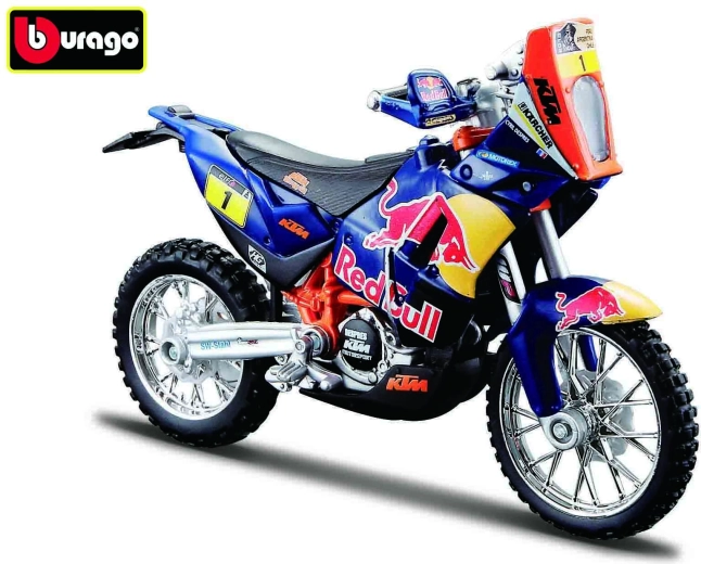 Bburago motocikel Red Bull KTM 450 Rally Dakar 1:18