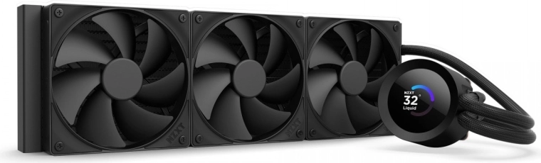 Vodno hlajenje NZXT Kraken Plus 360 LCD črno