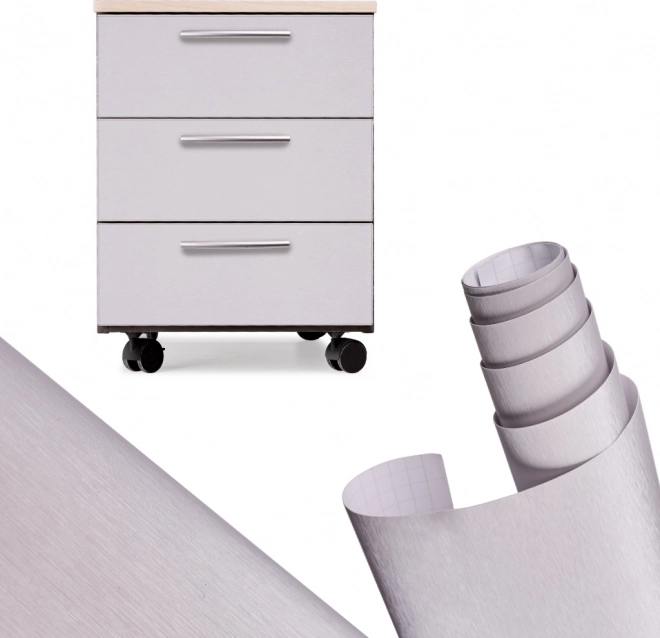 Fólia brušena srebrna 1,52x30m