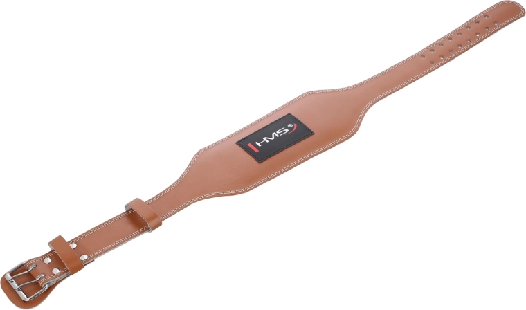 Usnjen dvigalski pas HMS za počepi in mrtve dvige