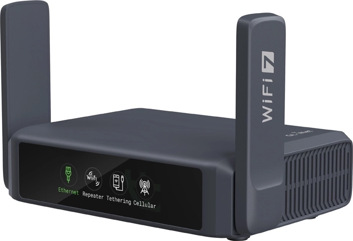 GL.iNet Slate 7 Wi‑Fi 7 potovalni usmerjevalnik GL-BE3600