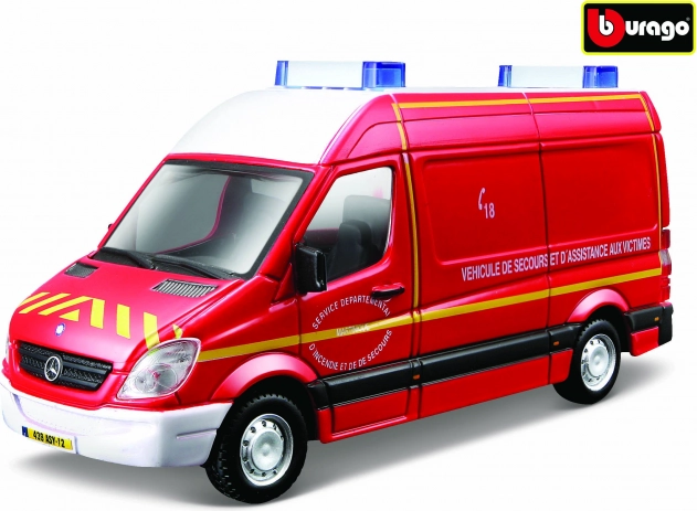 Kovinski model Mercedes‑Benz Sprinter 1:50 od Bburaga