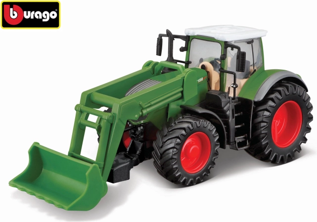 Bburago traktor Fendt 1050 Vario s sprednjo žlico