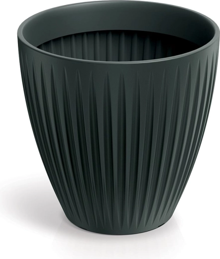 Cvetlični lonec Latia Round Midl 40 cm antracit