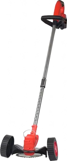 Akumulatorski vrtni obrezovalnik s kolesi – XXL komplet