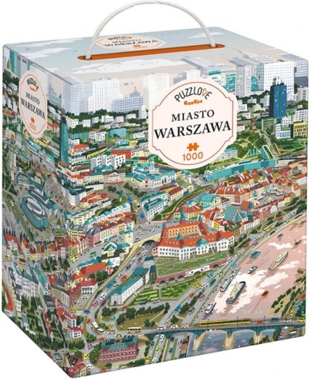 Sestavljanka Puzzlove Mesto Varšava 1000 koščkov