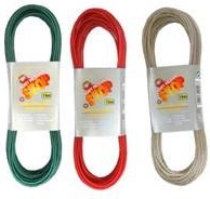 Kovinska vrv za perilo 15 m s plastičnim premazom