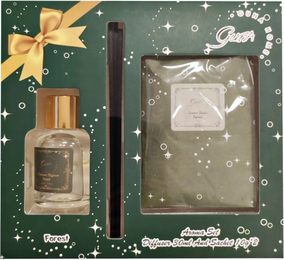 Komplet dišavnih difuzorjev 30 milijonov + vrečka Guna Home - Forest
