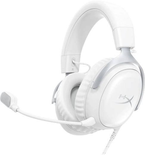 HyperX Cloud III gaming slušalke bele
