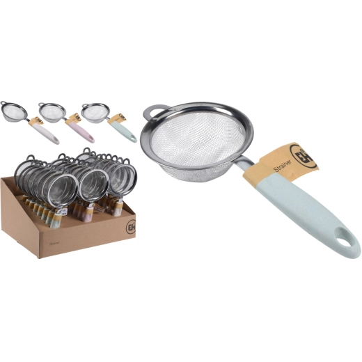 Kuhinjsko nerjavno jekleno cedilo z ergonomskim ročajem 23 cm