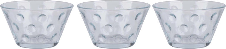 Set steklenih skled Mirel 300 ml, 3 kosi