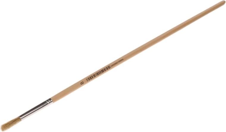 Okrogli slikarski čopič velikost 6