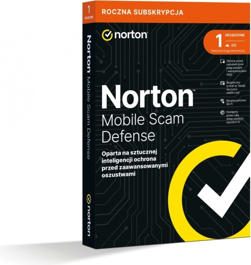 Norton Mobile Scam Defense – zaščita pred prevarami za mobilne naprave (1 naprava / 1 leto)
