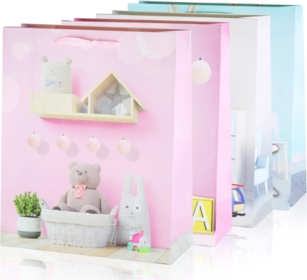 Darilna vrečka za otroško sobo 23 cm x 18 cm