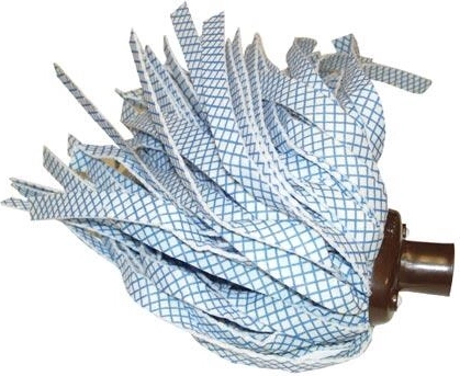 Nastavek za mop z drobnim navojem – rjav, velike trakove