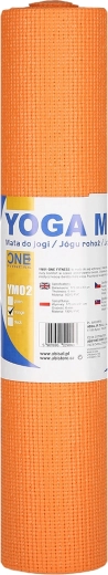Joga podloga ONE FITNESS YM02 oranžna