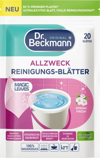 Univerzalni čistilni robčki DR. BECKMANN Spring Fresh 20 kos