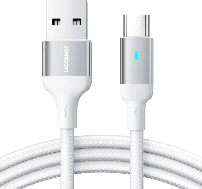 Polnilni in podatkovni kabel USB‑A na Micro USB 2,4 A 1,2 m JOYROOM bel