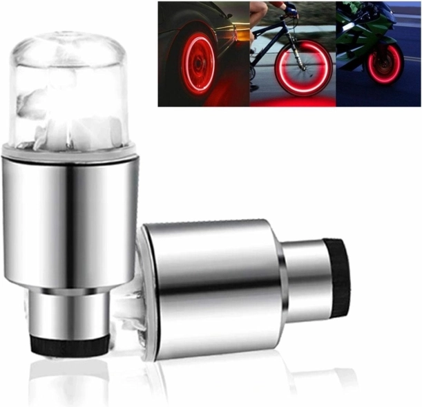 Svetleči ventilčki za kolo 2 kos RGB