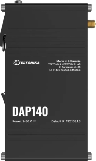 Dostopna točka Teltonika DAP140 Wi‑Fi 4 za DIN-letev