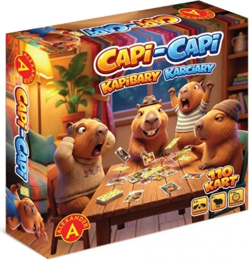 Capi-Capi – kapibare igrajo karte
