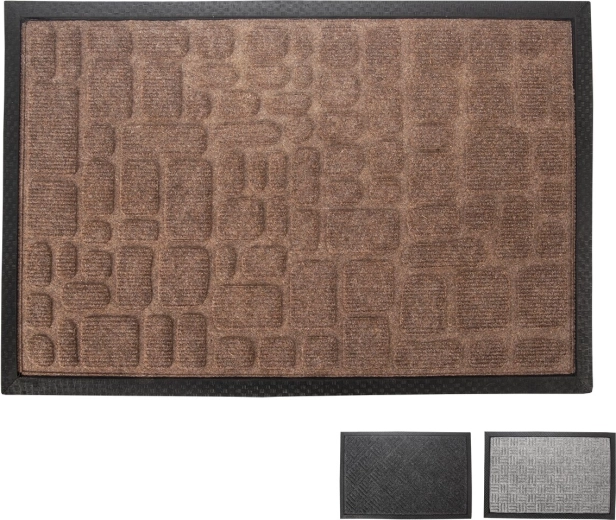 Vhodna rohoža iz gume/UH 60 × 40 cm, mix