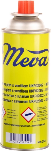 Plinska kartuša Meva 227 g z ventilom