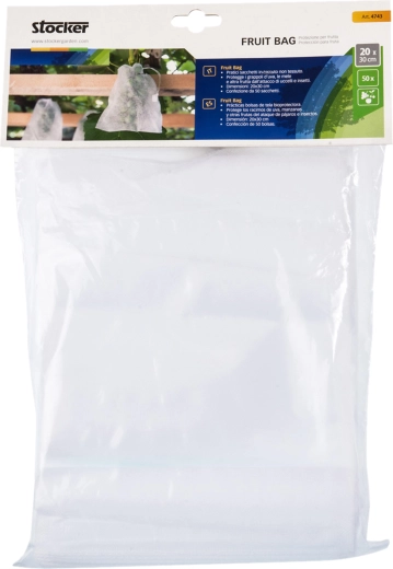 Zaščitne vrečke za sadje 20 × 30 cm, 50 kos STOCKER