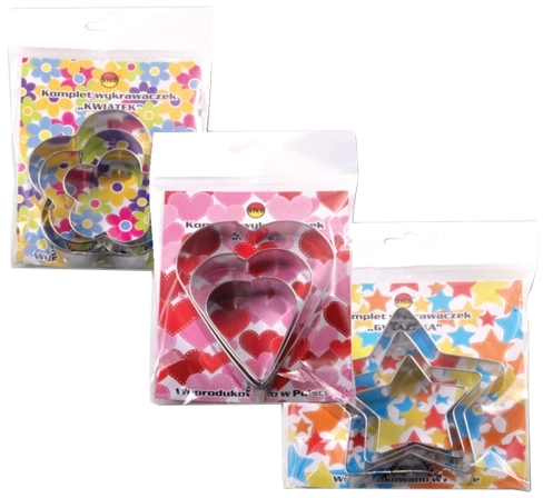 Set modelčkov za piškote s spomladanskimi motivi Mondex, jeklo