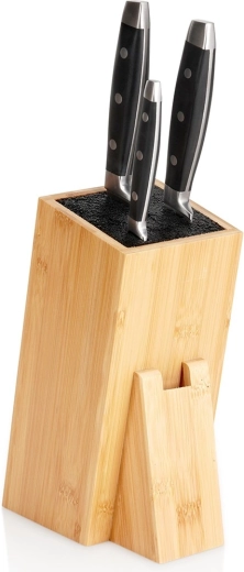 Bambusov blok za nože 10,5 × 16,5 × 24,5 cm VILDE