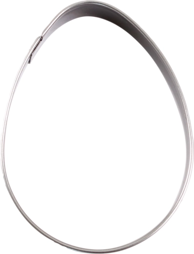 Izrezovalniki velikonočno jajce nerjavno jeklo 4–6 cm