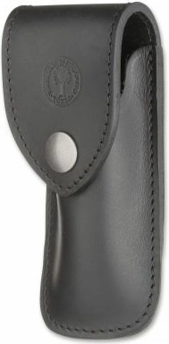 Böker Manufaktur Solingen majhen usnjen etui za nož do 11 cm, črn