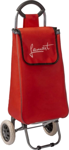 Lamart Mana wheeled shopping bag 35 l red