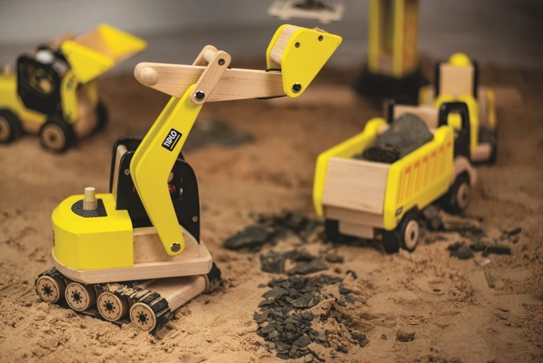 Durable wooden design made for little hands
