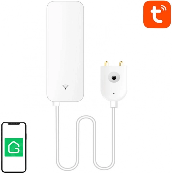 Pametni Wi‑Fi senzor za zaznavanje iztekanja vode GOSUND s Tuya (S5)