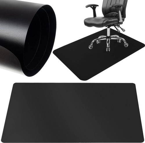 Zaščitna podloga pod stol 130 × 90 cm – črna