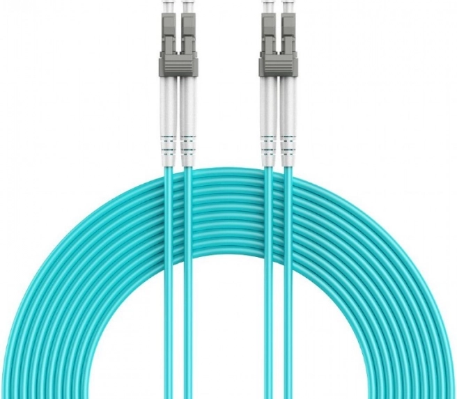 Optični kabel OM4 50/125 LC/LC duplex 1 m