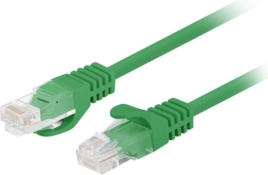 Patchcord cat.6 UTP 3 m, paket 10 kosov, fluke pass, zelen