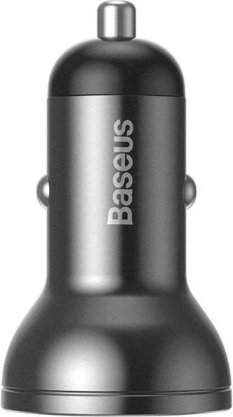 Polnilec za avto Baseus z zaslonom 2x USB