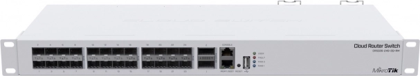 Stikalo Mikrotik CRS326-24S+2Q+RM za visokohitrostna omrežja