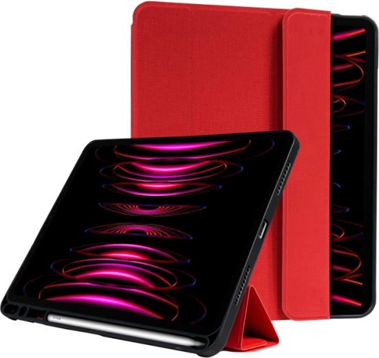 Ohišje FlexFolio za iPad Air 11 in iPad Pro 11 z funkcijo Apple Pencil – rdeče