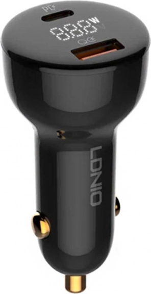 LDNIO polnilec za avto USB in USB-C 100 W