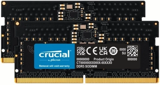 Pomnilnik DDR5 SODIMM 16GB 5600MHz Crucial