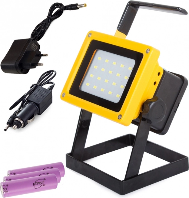 Prenosni LED reflektor 20 SMD, polnljiv, 100 W, IP65