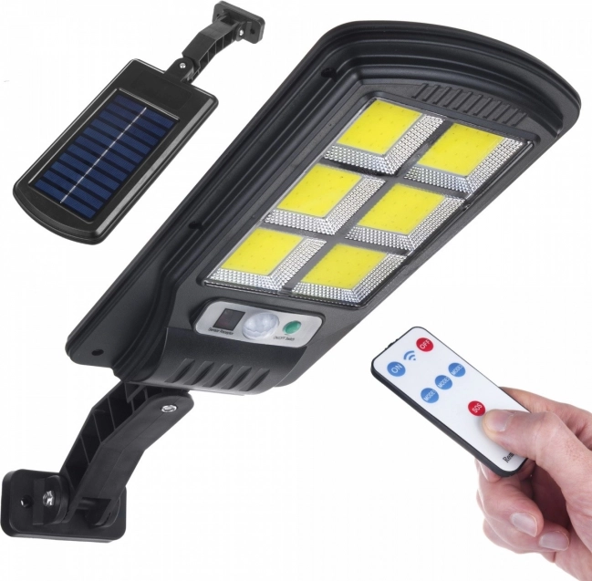 Sončna LED ulična svetilka s senzorjem gibanja in daljinskim upravljanjem