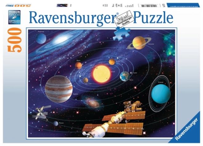 Ravensburger Puzzle Sončni sistem 500 kosov