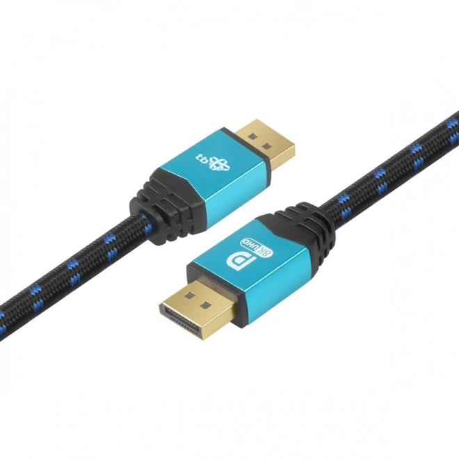 DisplayPort kabel 8K UHD z modrimi konektorji 2 m