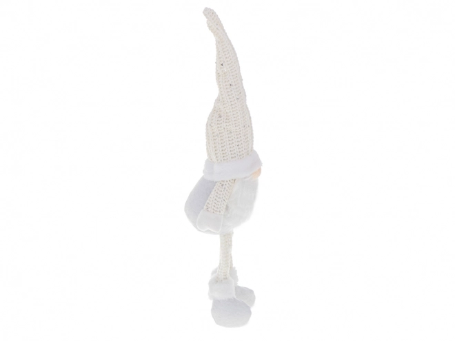 Božični škrat z belimi brki 47cm
