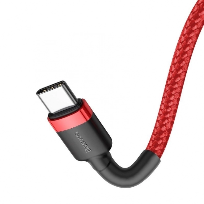 Kabel Baseus Cafule USB-C PD2.0 60W 2m Rdeč