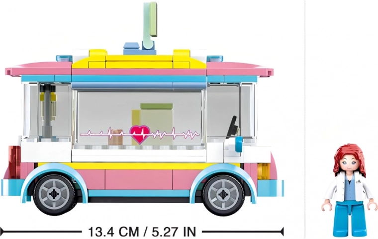 Pisano reševalno vozilo za reševalske pustolovščine